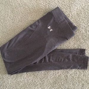 Gray Under Armour ColdGear leggings